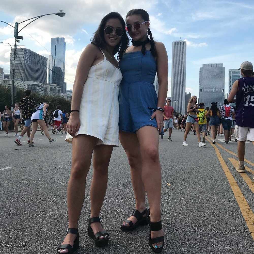 Denim romper